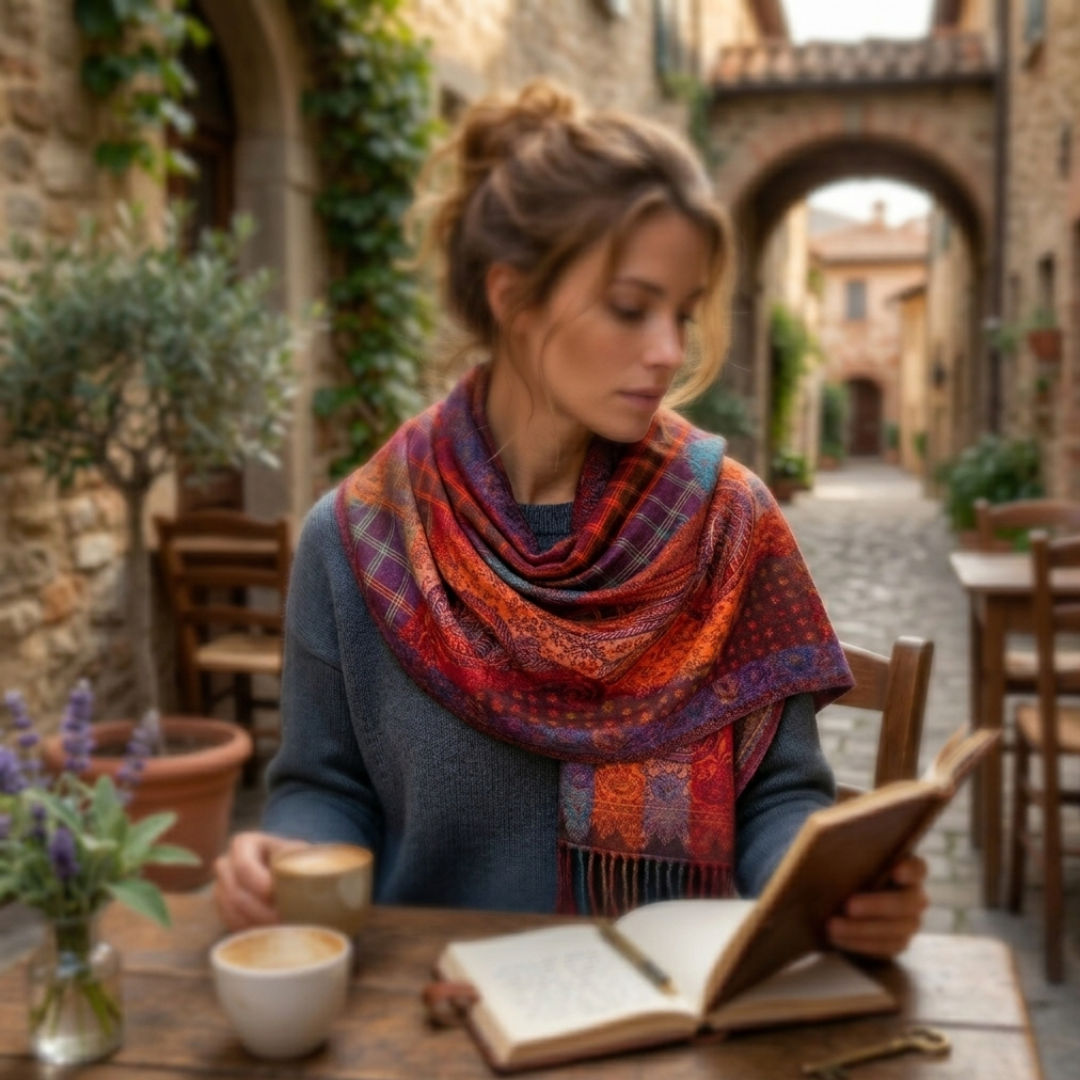 Boiled Wool Stole